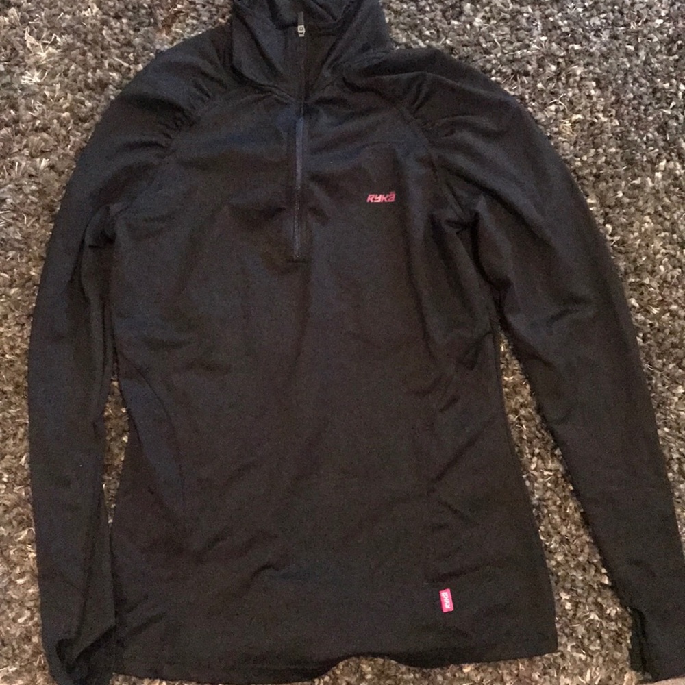 Long sleeve running quarter zip